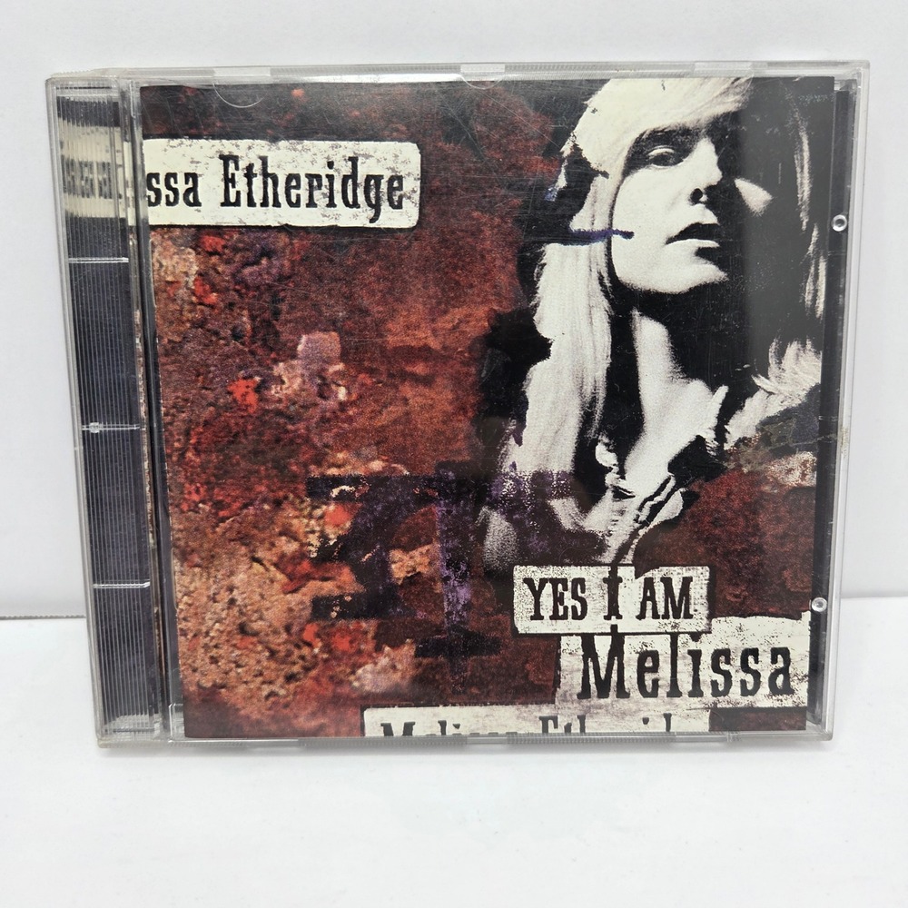 Melissa Etheridge CD Yes I Am 1993 Album Come To My Window Classic Rock Pop 90s